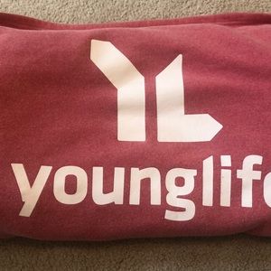 💛SOLD💛 YoungLife Sweatshirt Blanket & Notebook